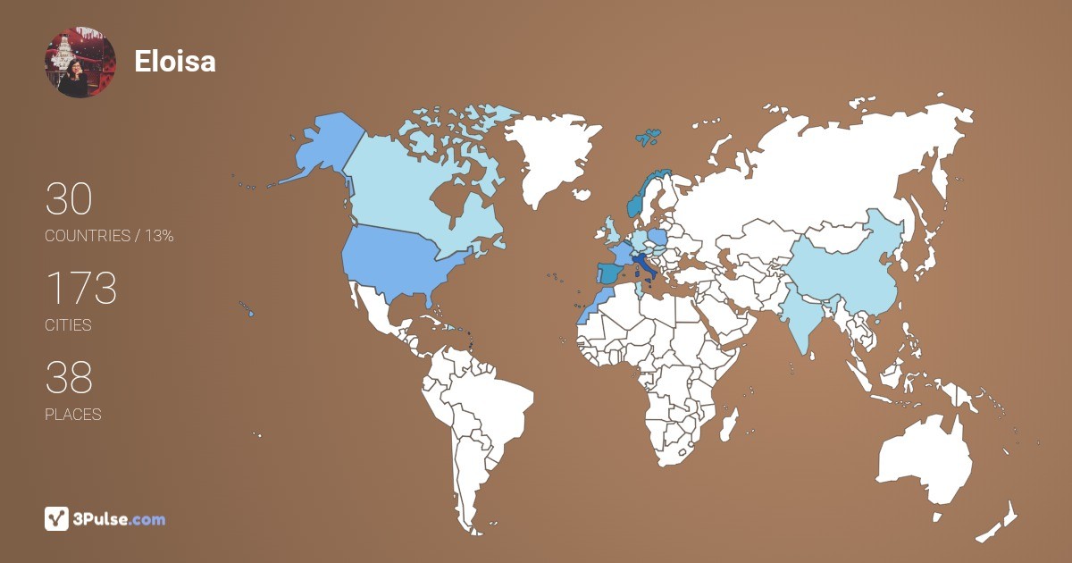 Изображение Карты путешествий Eloisa Amaru