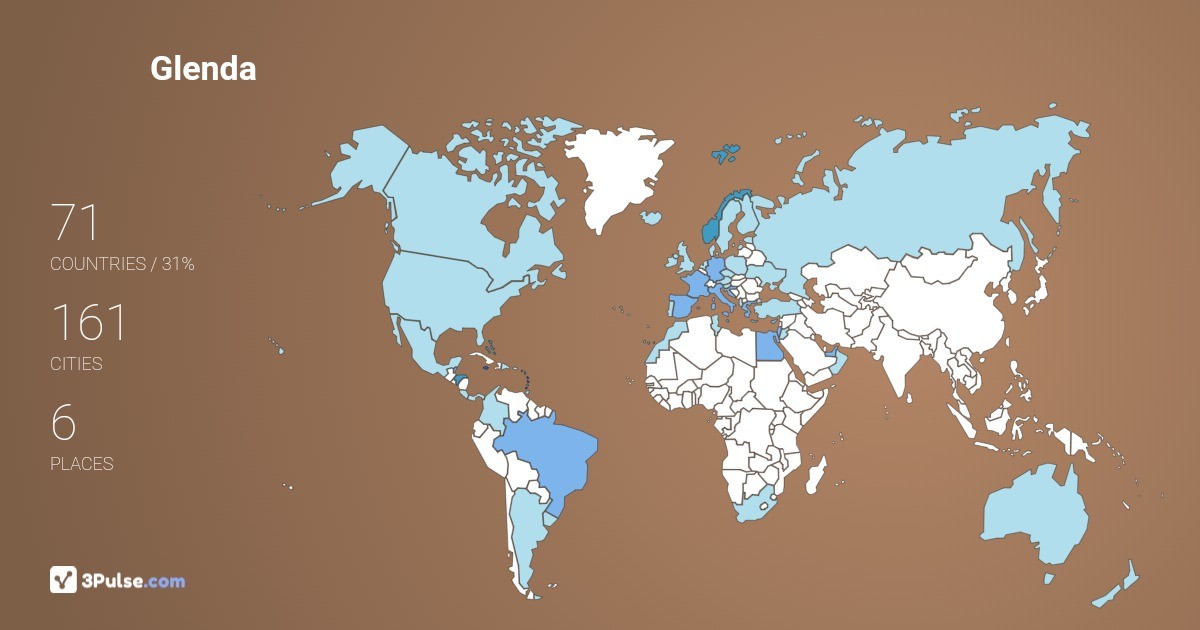 Изображение Карты путешествий Glenda Reyes