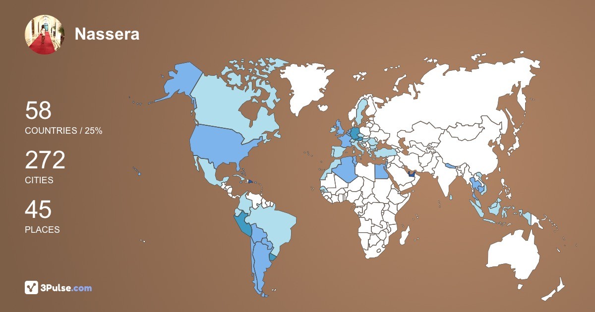 Изображение Карты путешествий Nassera Aab