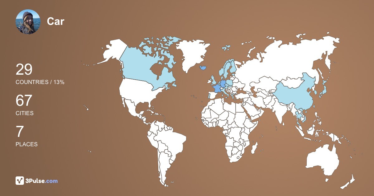 Изображение Карты путешествий Car Ha