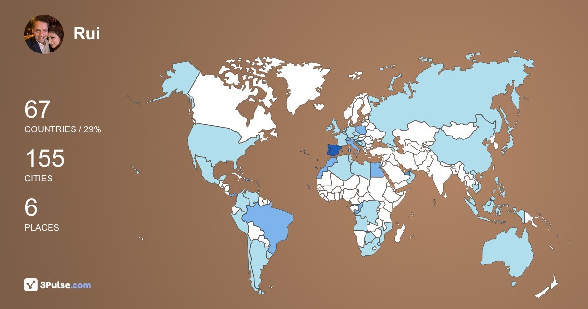 Изображение Карты путешествий Rui Rodrigues