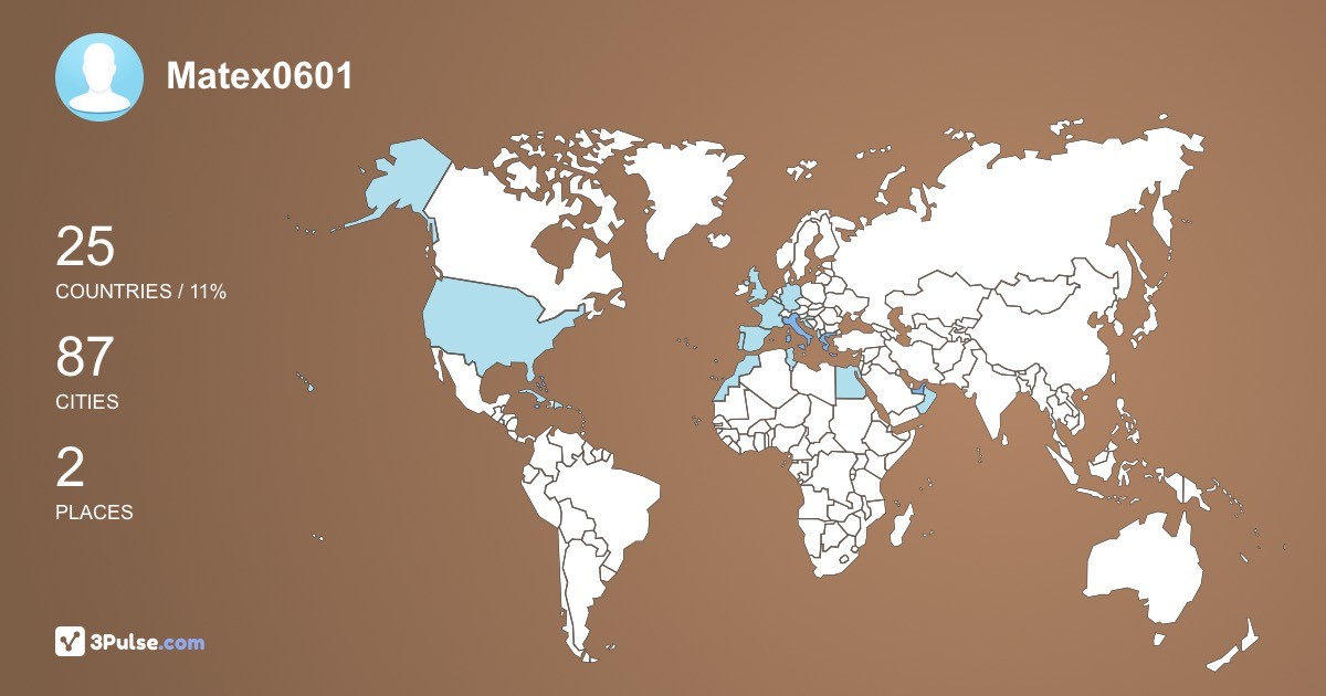 Изображение Карты путешествий Matex0601