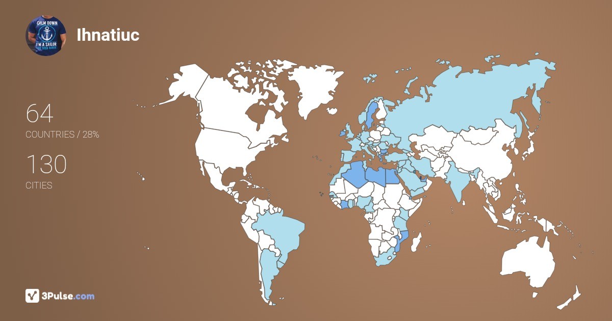Изображение Карты путешествий Ihnatiuc Eduard-Gabriel