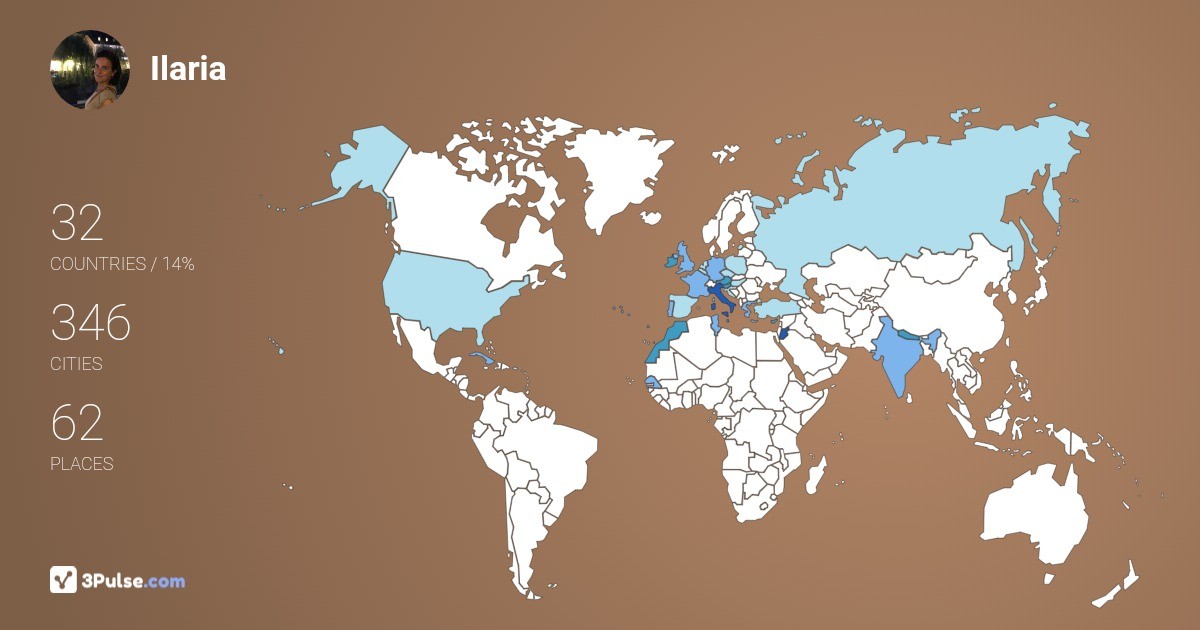 Изображение Карты путешествий Ilaria Cecchi