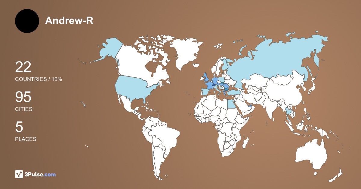 Изображение Карты путешествий Andrew-R Nedelcu