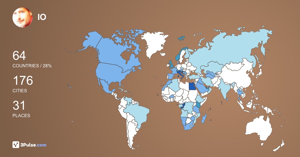 Изображение Карты путешествий IO Emiliano