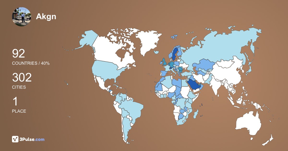 Изображение Карты путешествий Akgn Saygl