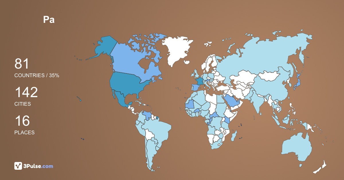 Изображение Карты путешествий Pa Vu