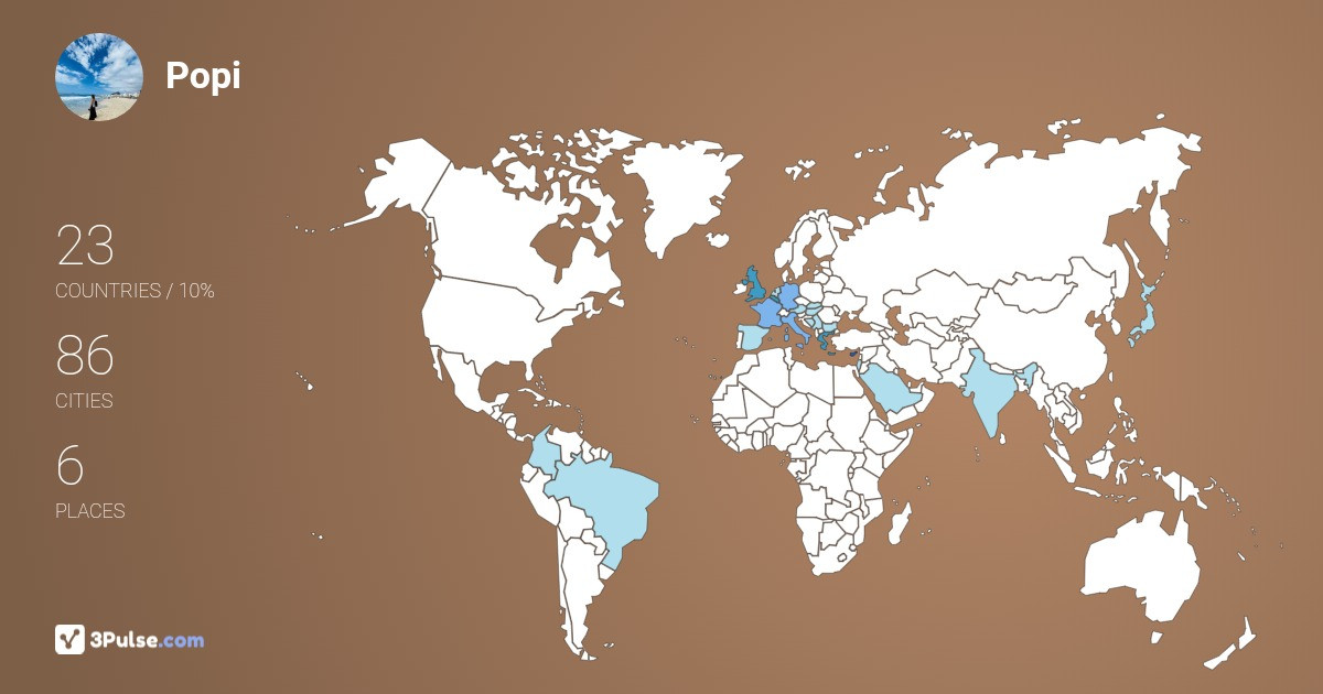 Изображение Карты путешествий Popi Karaolia