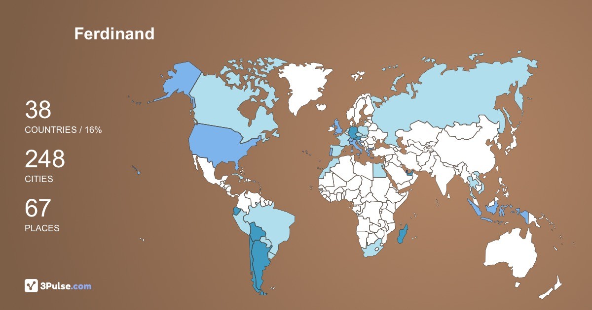 Изображение Карты путешествий Ferdinand Lammerer