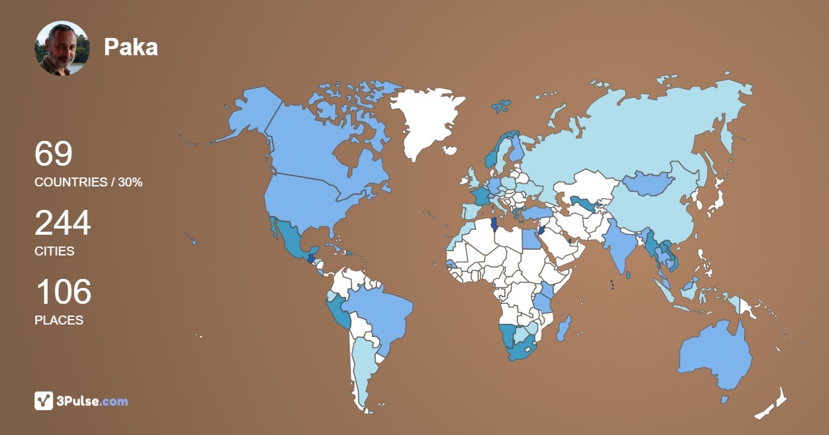 Изображение Карты путешествий Paka Fox-Stone