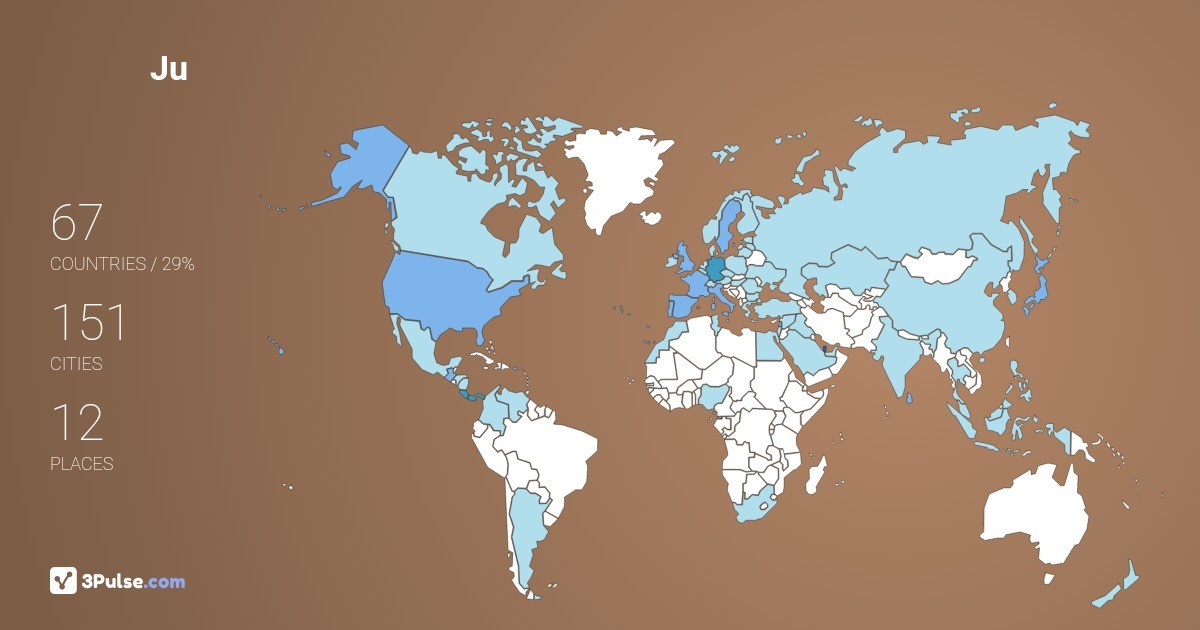 Изображение Карты путешествий Ju Arundzu