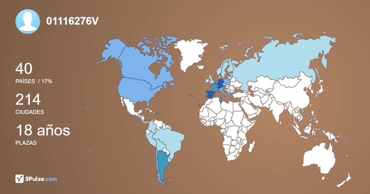 01116276V's Travel Map Image