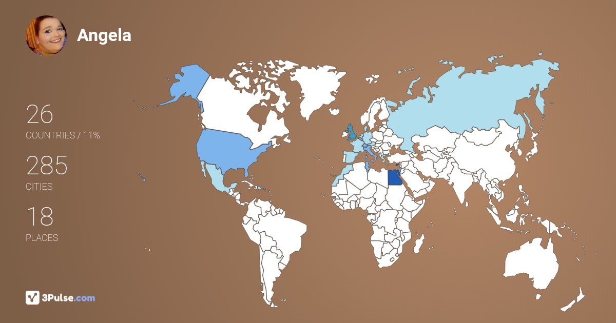 Изображение Карты путешествий Angela Khalil