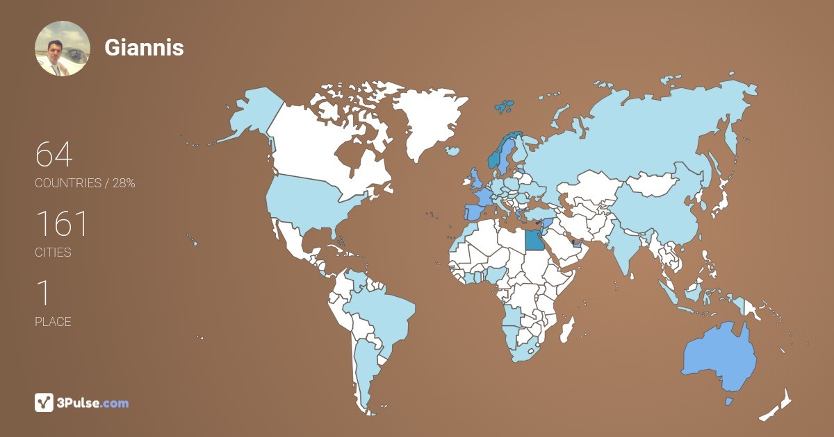 Изображение Карты путешествий Giannis Zalti
