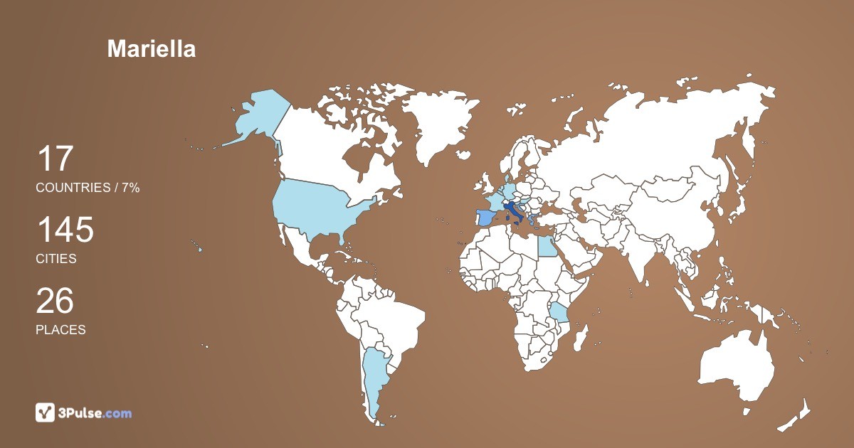 Изображение Карты путешествий Mariella Erbosi