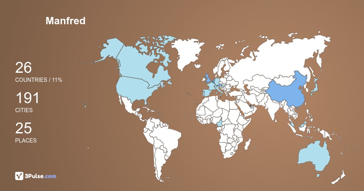 Изображение Карты путешествий Manfred Muench