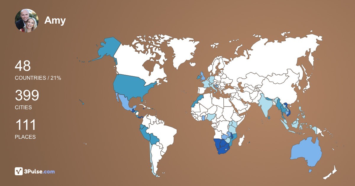 Изображение Карты путешествий Amy Gottlieb
