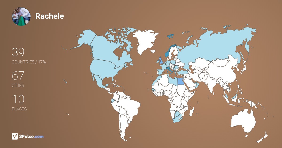 Изображение Карты путешествий Rachele Barbara