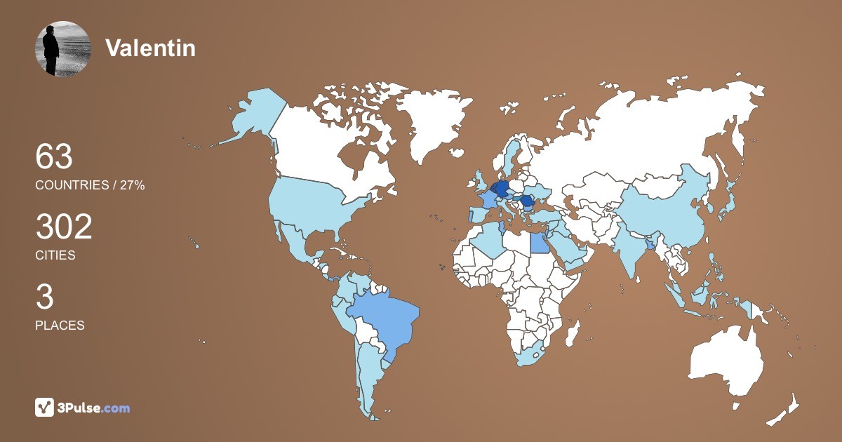 Изображение Карты путешествий Valentin Nicolaev-Malaxa