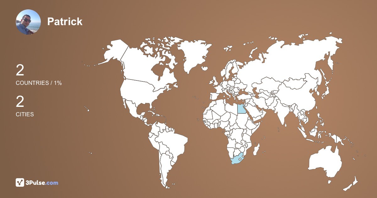 Изображение Карты путешествий Patrick Abdelmassih