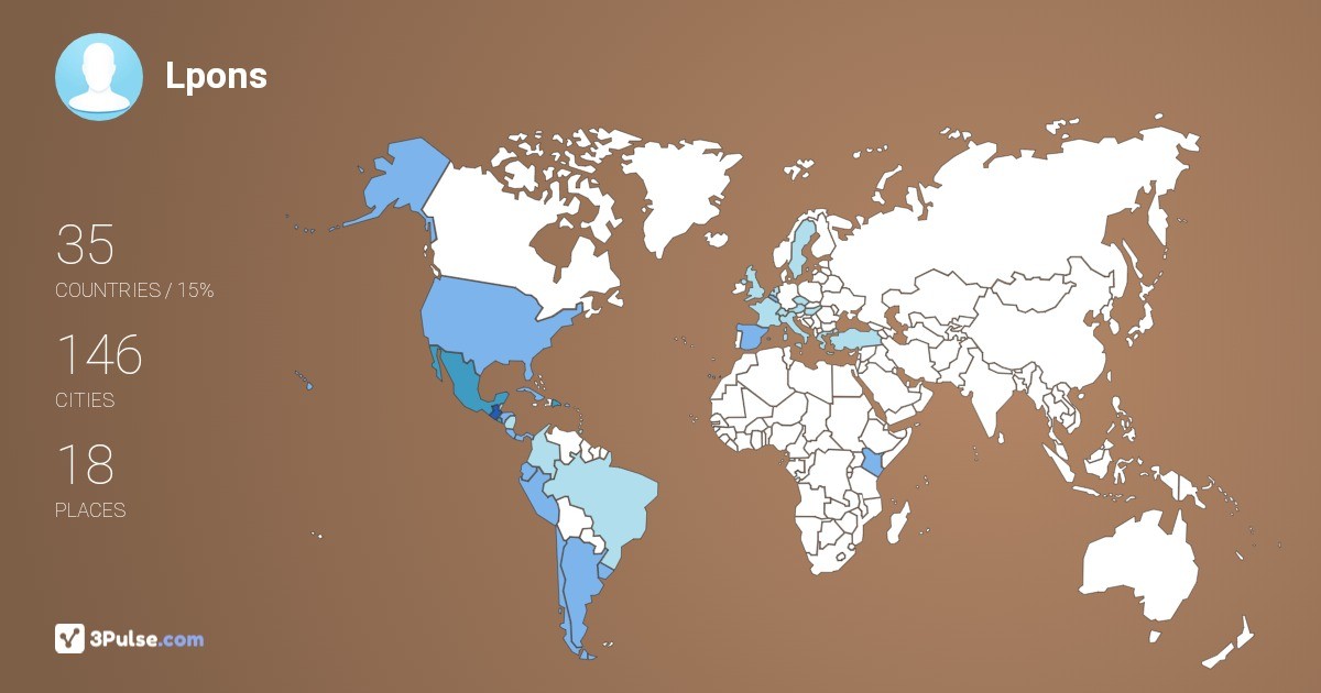 Изображение Карты путешествий Lpons