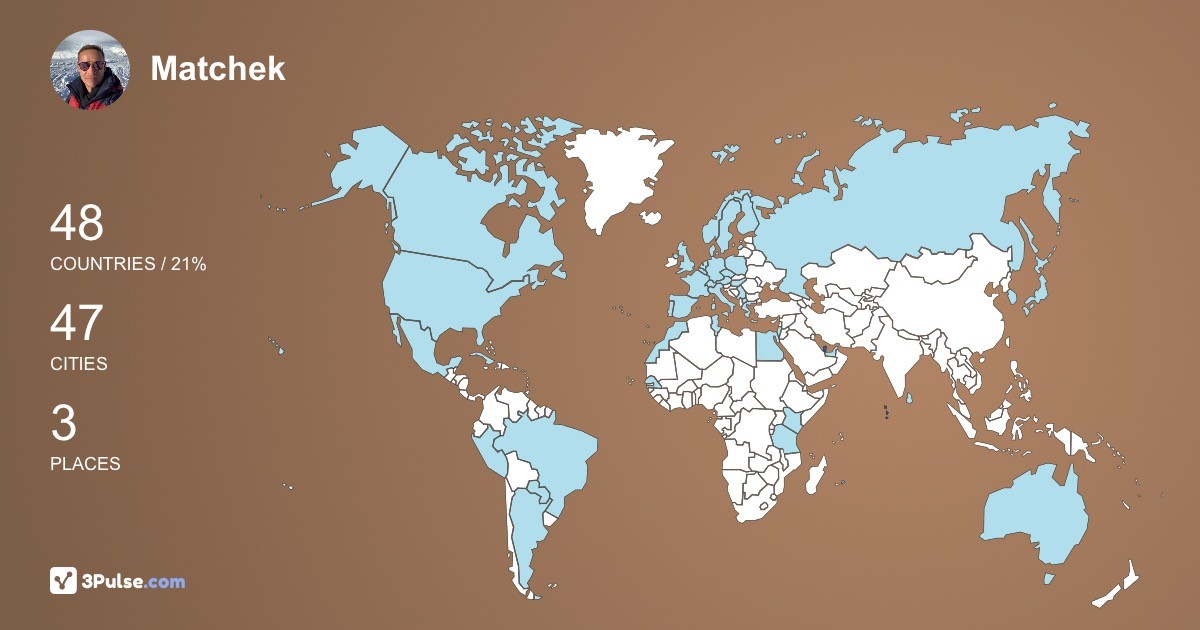 Изображение Карты путешествий Matchek Michalm