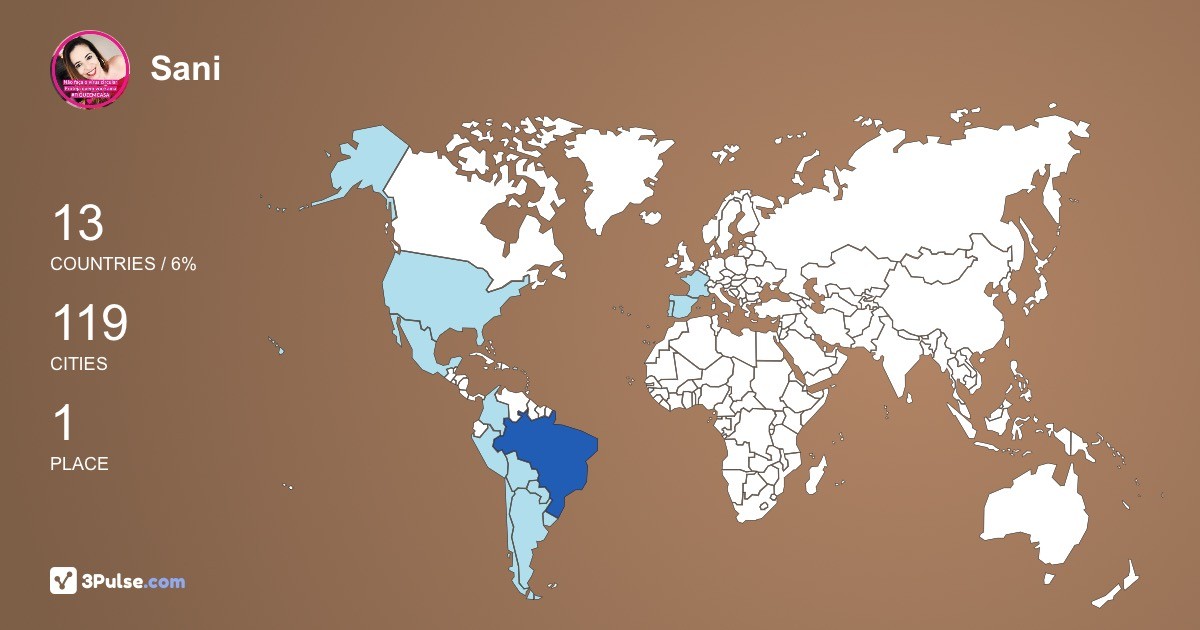 Изображение Карты путешествий Sani da-Silva