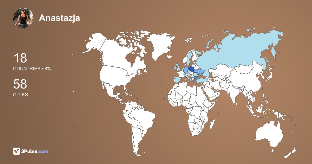 Изображение Карты путешествий Anastazja R-k
