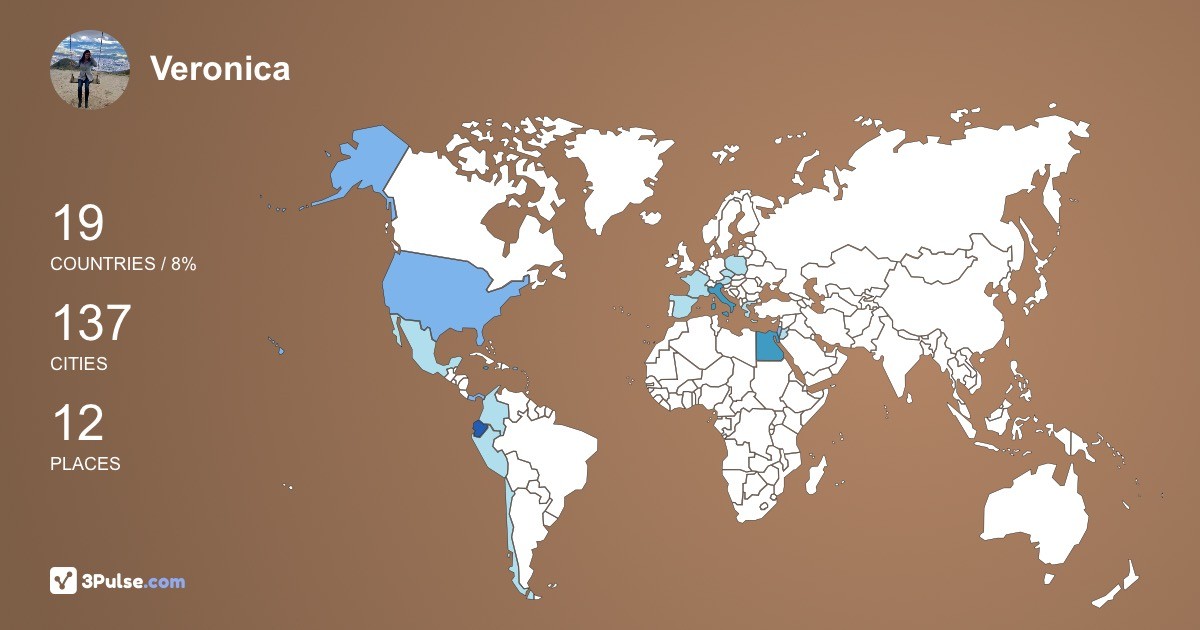 Изображение Карты путешествий Veronica Poveda