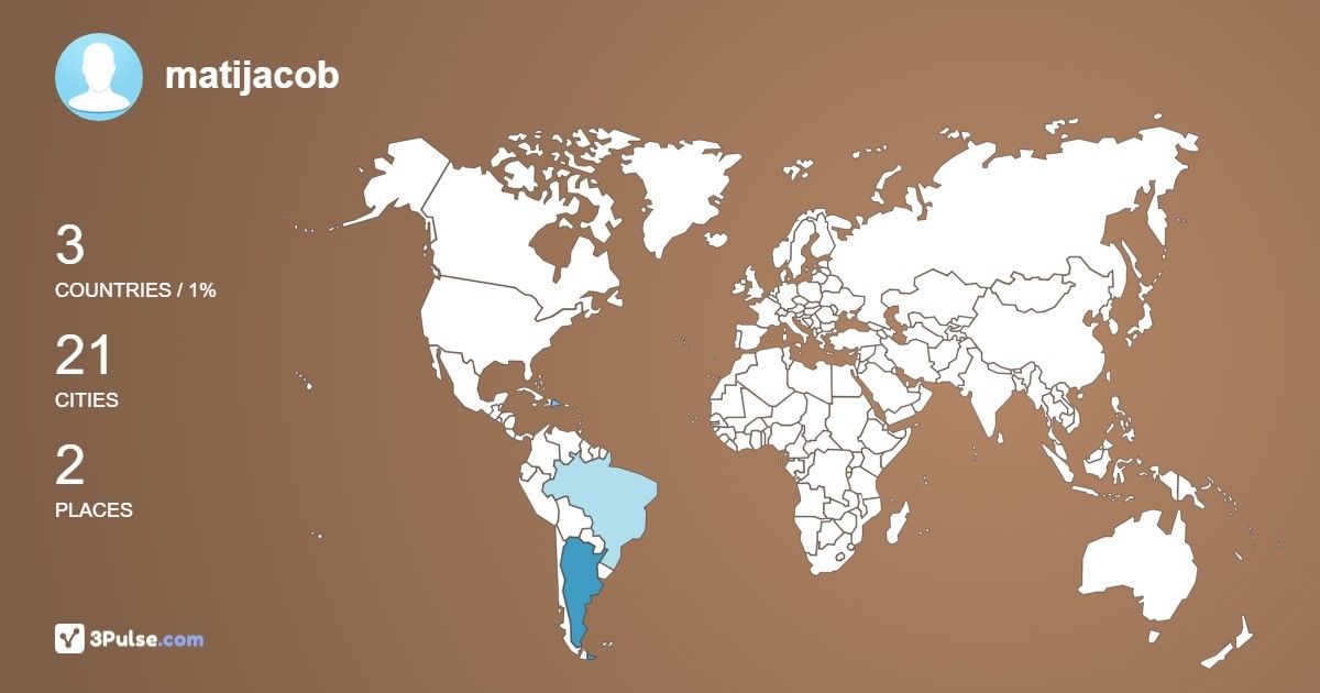 Изображение Карты путешествий matijacob