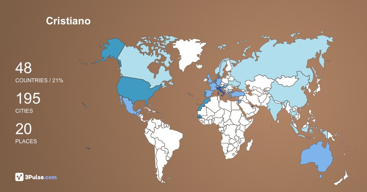 Изображение Карты путешествий Cristiano Talpo