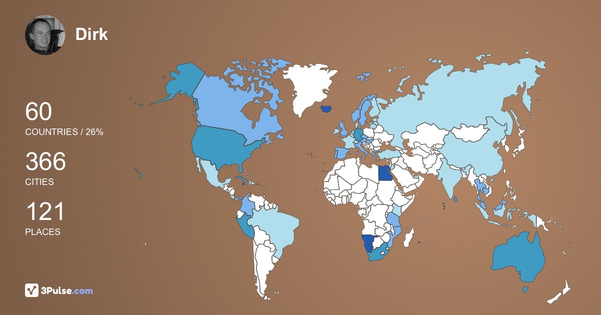 Изображение Карты путешествий Dirk Rossmann