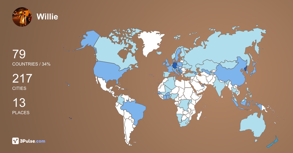 Изображение Карты путешествий Willie Schumann