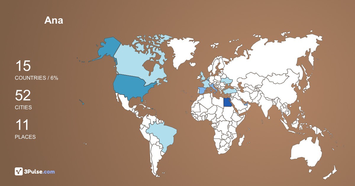 Изображение Карты путешествий Ana Moratelli