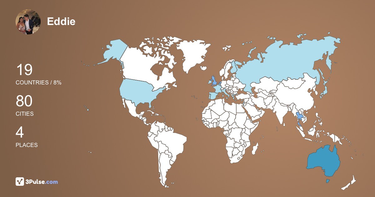 Изображение Карты путешествий Eddie Hasnip