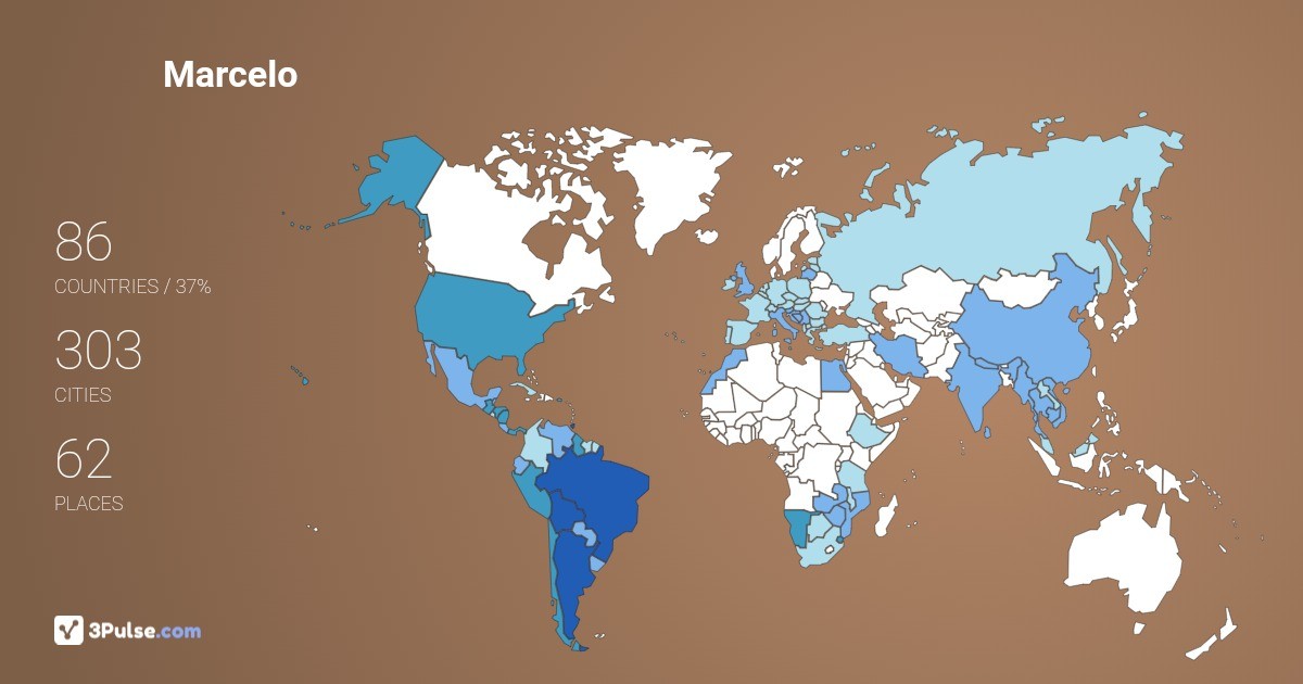 Изображение Карты путешествий Marcelo Nogal