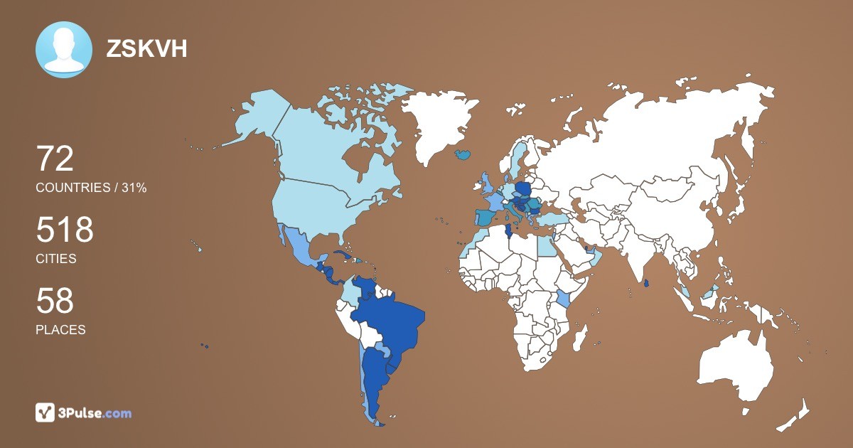 Изображение Карты путешествий ZsokaKata VanHyfte
