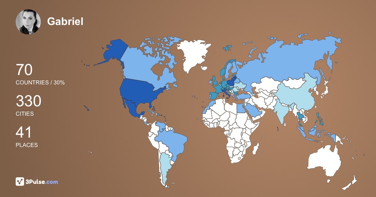Изображение Карты путешествий Gabriel Va