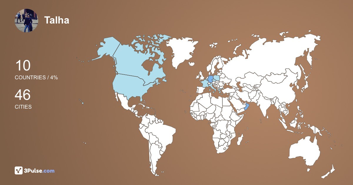 Изображение Карты путешествий Talha Anwar