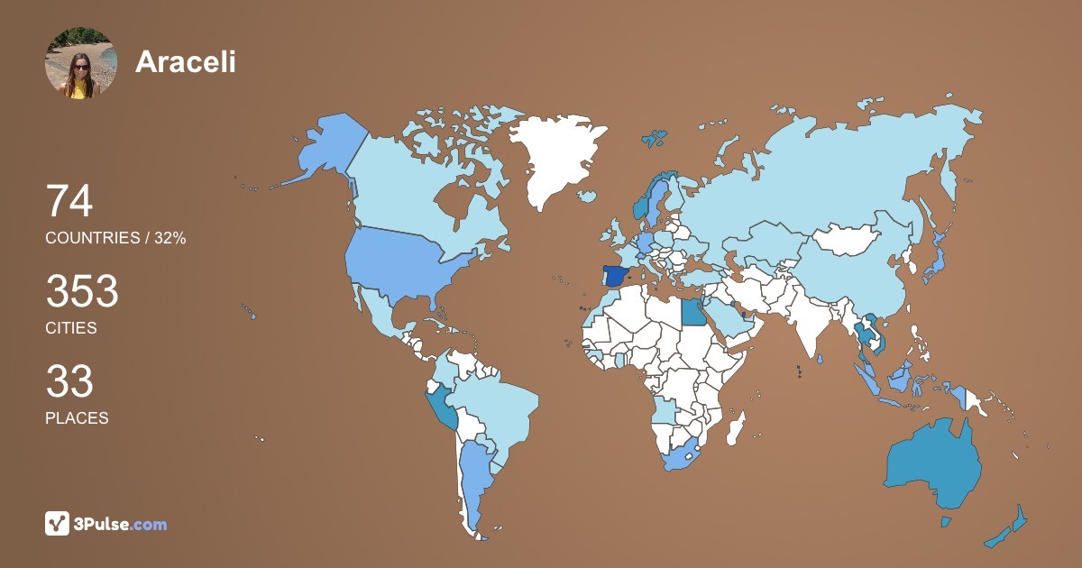 Изображение Карты путешествий Araceli PL