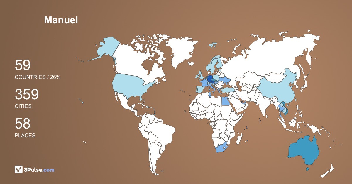 Изображение Карты путешествий Manuel Neyder