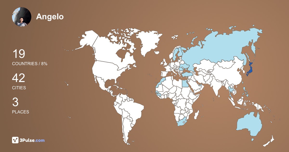 Изображение Карты путешествий Angelo Ordanel