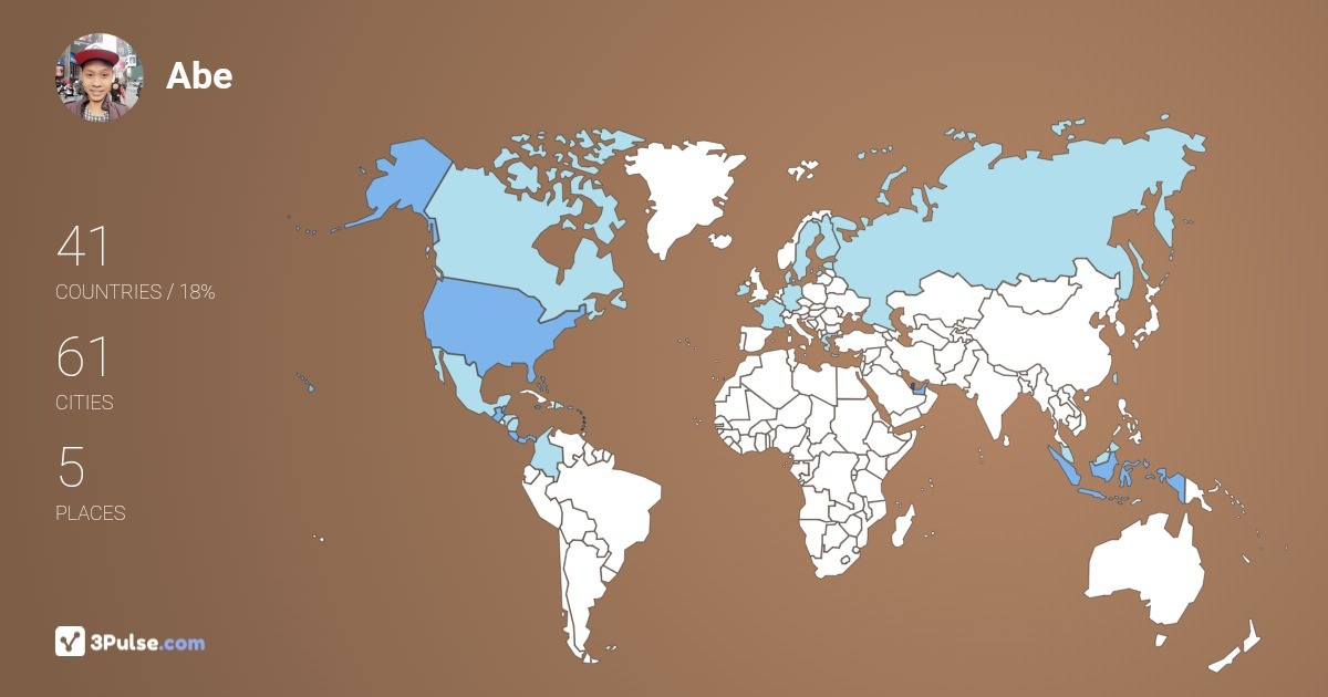 Изображение Карты путешествий Abe Abe