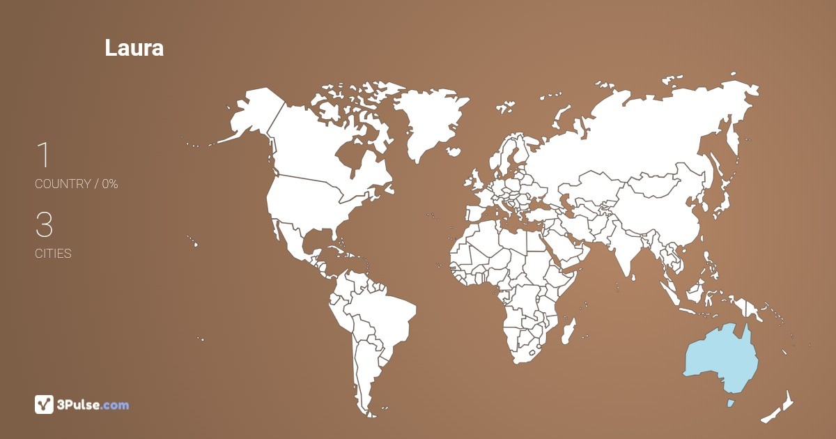 Laura Buckingham's Travel Map Image