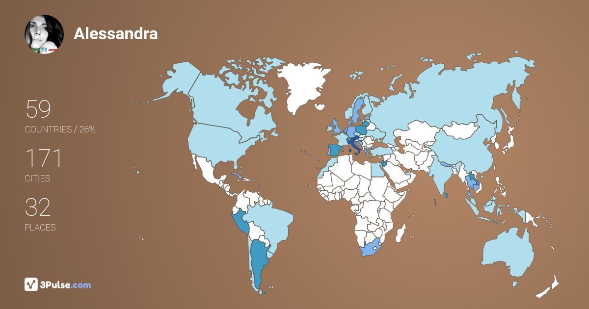 Изображение Карты путешествий Alessandra Carrillo