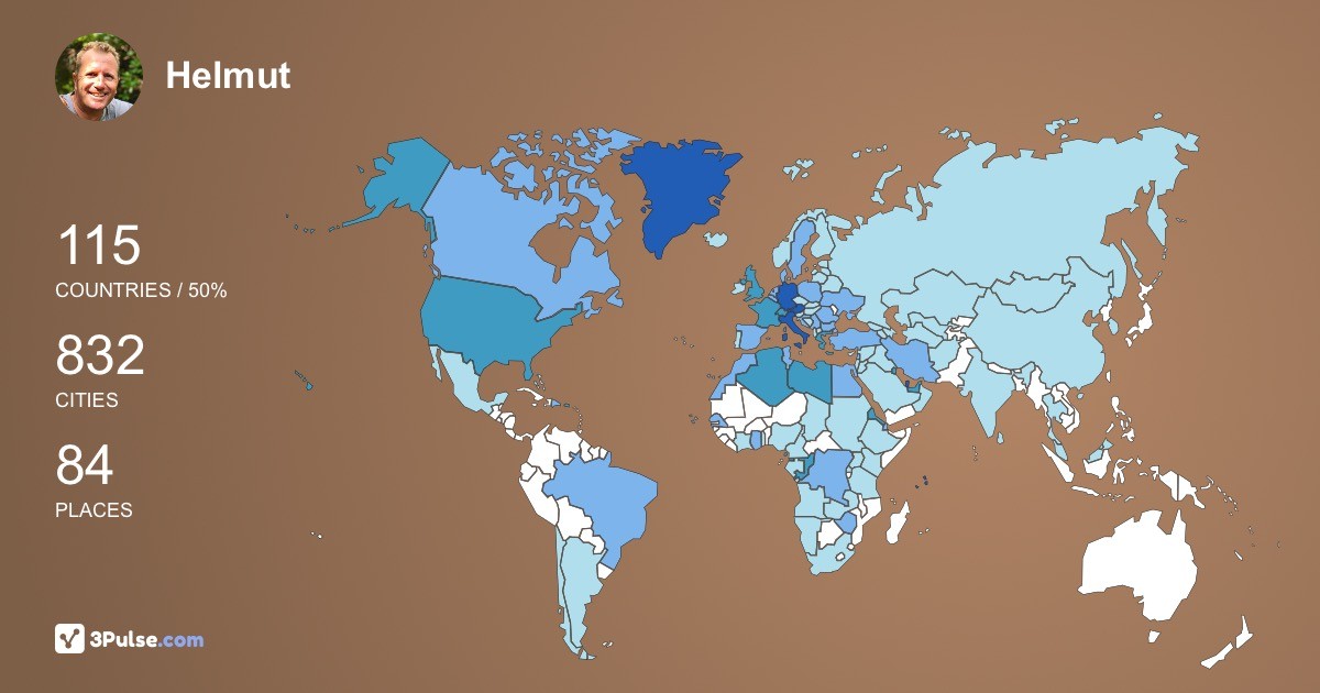 Изображение Карты путешествий Helmut hler