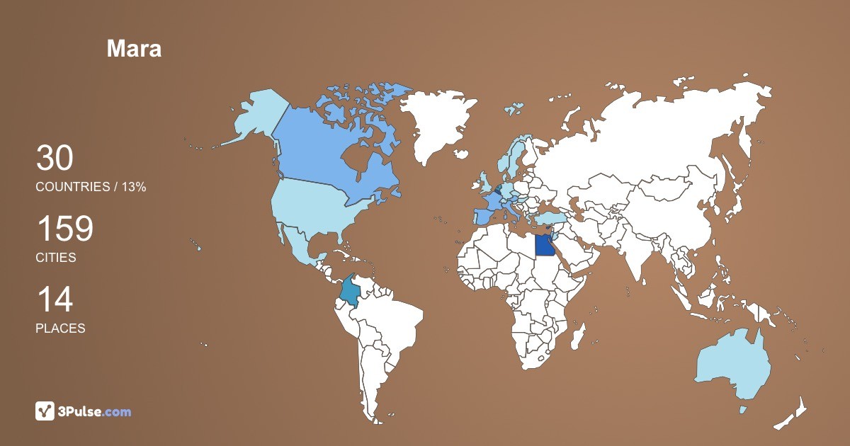 Изображение Карты путешествий Mara Cecilia