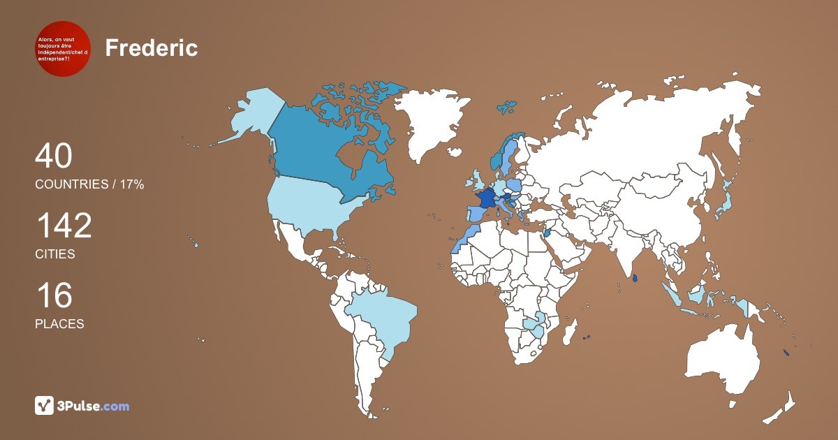 Изображение Карты путешествий Frederic Dejasse