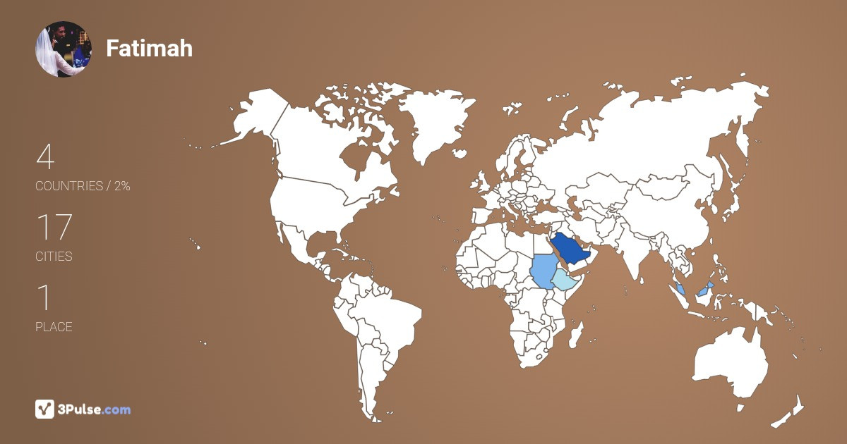 Изображение Карты путешествий Fatimah Badr